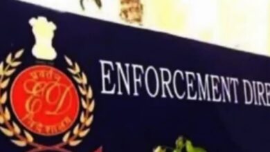 ED raid residence of railway contractor and owner of Hotel Sagar International in Durg proceedings are going on since morning Console Crptech